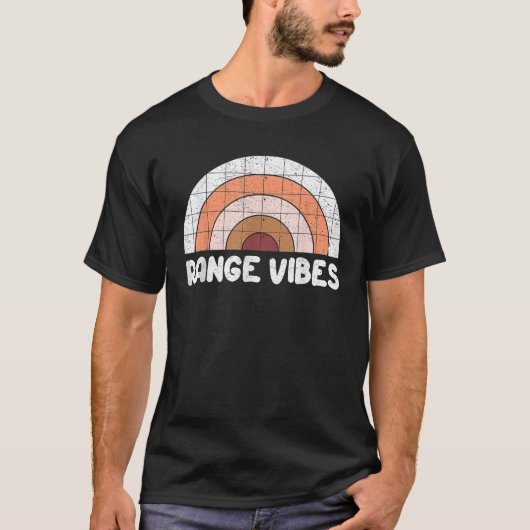 Funny Range Vibes Tee Women s Unisex Adults Classi T-shirt (Voorkant)