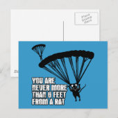 Funny rat briefkaart (Voorkant / Achterkant)