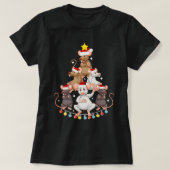 Funny Rat Kerstmis Rat Lover T-shirt (Design voorkant)