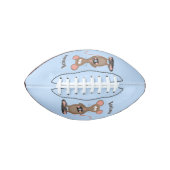 Funny rat met camera-cartoon illustratie american football (Voorkant)