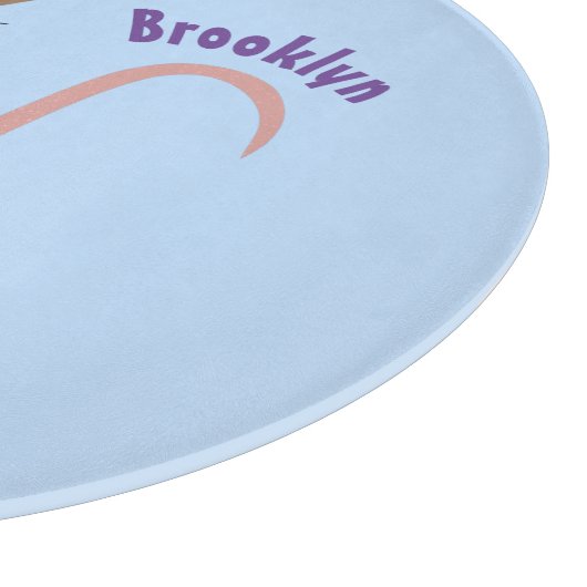 Funny rat met camera-cartoon illustratie snijplank (Hoek)