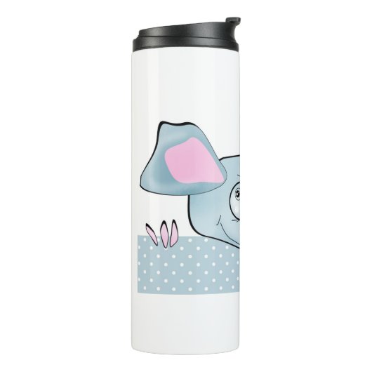 Funny rat, rat, Kerstmis Thermosbeker (Gedraaid links)