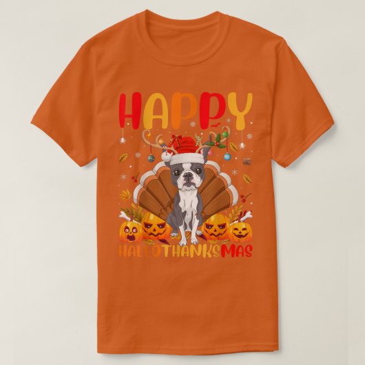 Funny Rat Terrier Dog Lover Happy Rat Terrier Hell T-shirt (Design voorkant)