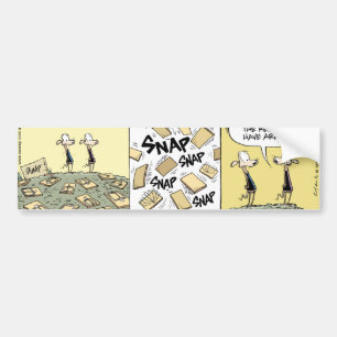 Funny Rat Trap Relatives Cartoon Bumpersticker