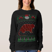Funny Rat Ugly Sweater KerstAnimals Lights Xm (Voorkant)