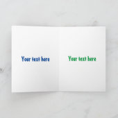 Funny rat with camera cartoon illustration kaart (Binnen)