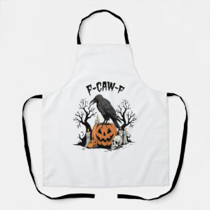 Funny Raven, F-Caw-F, Skull Raven, Gothic Crow Schort