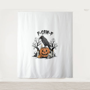 Funny Raven, F-Caw-F, Skull Raven, Gothic Crow Wandkleed