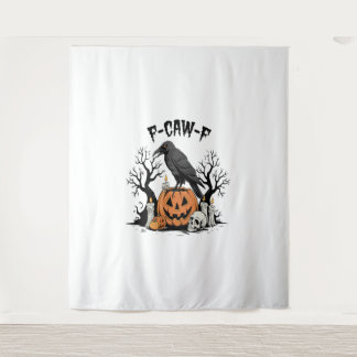 Funny Raven, F-Caw-F, Skull Raven, Gothic Crow Wandkleed