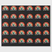 Funny Raver Techno Party EDM Festival Humor Cadeaupapier (Vlak)