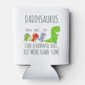Funny rawr-some Daddysaurus Blikjeskoeler (Achterkant)