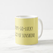Funny Ray van Sunshine Quote Koffiemok (Voorkant rechts)