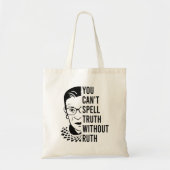 Funny rbg, je kunt de waarheid niet spellen zonder tote bag (Voorkant)
