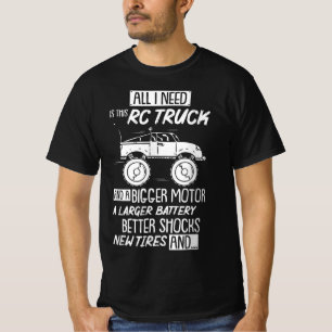 Funny RC Racing RC Truck Radio Controlled RC Car S T-shirt