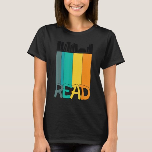 Funny Read Librarian Humor Sarcastic Teacher Read T-shirt (Voorkant)