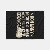 Funny Reading 67 Six Seven Meme Englieacher Book L Fleece Deken (Voorkant (Horizontaal))