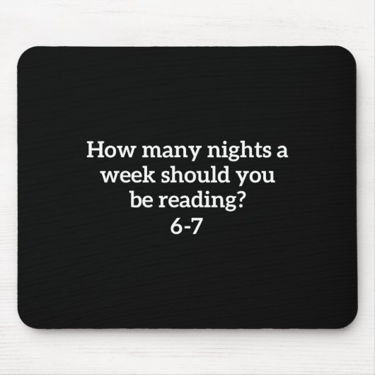 Funny Reading 67 Six Seven Meme Englieacher Book L Muismat (Voorkant)