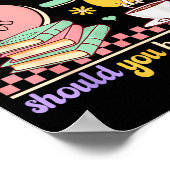 Funny Reading 67 Teacher Six Seven Reading 6 7 Boo Poster (Hoek)