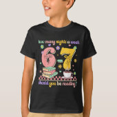 Funny Reading 67 Teacher Six Seven Reading 6 7 Boo T-shirt (Voorkant)