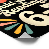 Funny Reading 6 7 Six Seven Meme Englieacher Book Poster (Hoek)