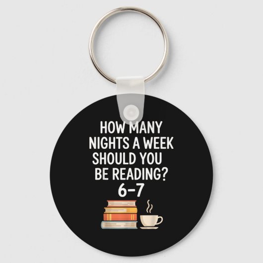 Funny Reading 6 7 Six Seven Meme Englieacher Book  Sleutelhanger (Voorkant)