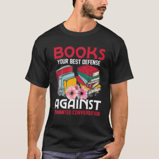 Funny Reading Book Lover Book Quote Books Best Def T-shirt