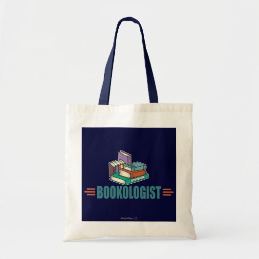 Funny Reading Tote Bag (Voorkant)