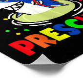 Funny Ready to Attach Preschool docer Kind Back Poster (Hoek)