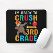 Funny Ready To Crush 3rd Grade Cool Sloth Back To Muismat (Met muis)