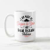 Funny Real Estate Agent Gift Home Broker Realtor Koffiemok (Links)