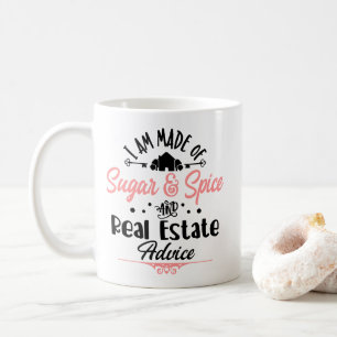 Funny Real Estate Agent Gift Home Broker Realtor Koffiemok