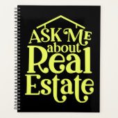 Funny Real Estate Agent Gift Home Broker Realtor   Planner (Voorkant)