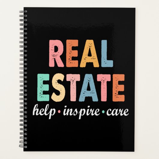 Funny Real Estate Agent Gift Home Broker Realtor Planner (Voorkant)
