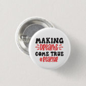 Funny Real Estate Agent Home Broker Realtor Ronde Button 3,2 Cm (Voorkant /achterkant)
