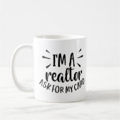 Funny Real Estate Agent House Broker Realtor Gift Koffiemok (Links)