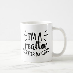 Funny Real Estate Agent House Broker Realtor Gift Koffiemok