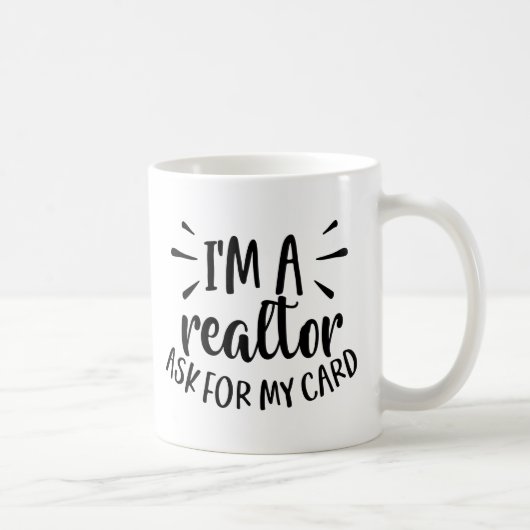 Funny Real Estate Agent House Broker Realtor Gift Koffiemok (Rechts)