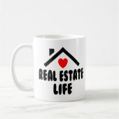 Funny Real Estate Agent House Broker Realtor Gift Koffiemok (Links)