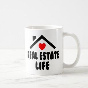 Funny Real Estate Agent House Broker Realtor Gift Koffiemok