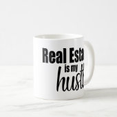 Funny Real Estate Agent House Broker Realtor Gift Koffiemok (Voorkant rechts)