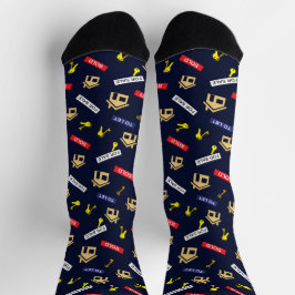 Funny Real Estate Agent Novelty Sokken