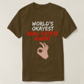 Funny Real Estate Agent Realtor Gift T-shirt (Design voorkant)