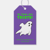 Funny Real Estate Ghost Halloween Gift Labels Cadeaulabel (Voorkant)