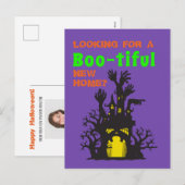 Funny Real Estate Haunted House Halloween Feestdagenkaart (Voorkant / Achterkant)