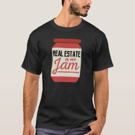 Funny Real Estate onroerend goed is mijn jam T-shirt
