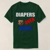 Funny Real Mannen Draag luiers 2024 T-shirt (Design voorkant)