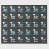 Funny Realtor met licentie voor verkoop van onroer Cadeaupapier (Vlak)