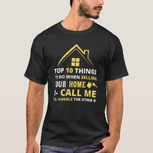 Funny Realtor Real Estate Agent Broker T-shirt