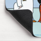 Funny Rechter en Doctor Cartoon voor advocaten Muismat (Hoek)