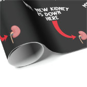Funny Recipient Kidney Transplant Cadeaupapier (Rol Hoek)